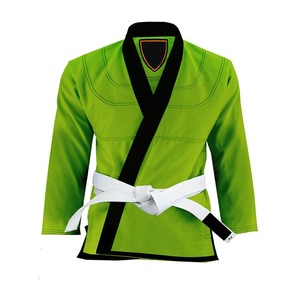 Kimono de Jiu Jitsu Brasileño Personalizado con Tejido Dorado, Uniforme de BJJ de Algodón para Competencia y Entrenamiento, Venta al Por Mayor, OEM, Marca Privada de Fábrica - Product Image 2