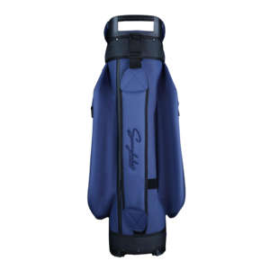 Sac de golf en cuir PU de nouvelle conception, imperméable, de qualité supérieure, marron, avec 14 compartiments, logo brodé personnalisé - Product Image 3