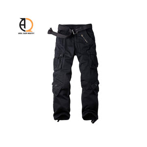 กางเกงคาร์โก้ผู้ชายลำลองหลายกระเป๋า - Product Image 2