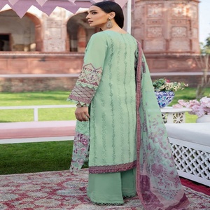 Trajes de lujo de alta calidad de 3 piezas para damas Colección hermosa y elegante de Ramsha ANDAAZ Ropa india y pakistaní - Product Image 6