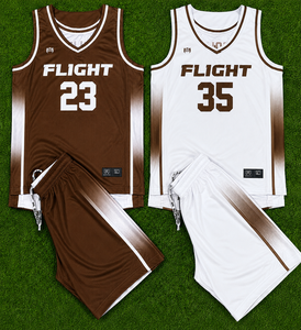 เสื้อบาสเก็ตบอลสั่งทำจำนวนมากสำหรับโรงเรียน วิทยาลัย ชมรมกีฬา ประสิทธิภาพสูง ผลิตจากโพลีเอสเตอร์ 100% พิมพ์ลายแบบระเหิด ระบายอากาศได้ดี รับผลิตแบบ OEM ODM - Product Image 6