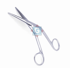 Ciseaux nasaux en acier inoxydable de haute qualité, 16 cm, bord angulaire lisse - Product Image 4