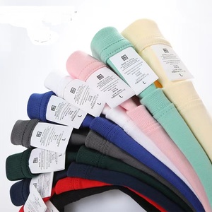 เสื้อยืดกีฬาผู้ชายทรงปกติ ผ้าคอตตอนถัก 100% น้ำหนัก 260 กรัม พิมพ์ลายสกรีนตามสั่ง ย้อมเส้นด้าย เป็นมิตรต่อสิ่งแวดล้อม ตัวอักษรปัก ป้องกันการเป็นขุย - Product Image 6