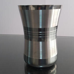 Gobelet en acier inoxydable, verre à boire en métal pour la maison et l'hôtel - Product Image 5