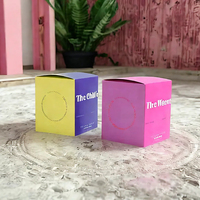 Emballage au design unique pour croissants, avec fond auto-fermant, pliables, logo en relief sur le dessus, faciles à expédier, recyclables, taille personnalisée