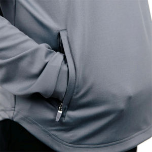 Sweat-shirts à manches longues pour hommes, t-shirts de compression pour la course à pied et le fitness, élastiques, séchage rapide, sport, 14 fermetures éclair, gym, entraînement en extérieur - Product Image 5