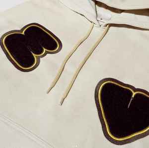 Sudadera con Capucha de Tela de Algodón de 350G, Estilo Urbano Europeo y Americano, Marca de Moda, Bordado de Alta Gama, Personalización OEM - Product Image 3