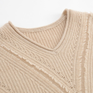 Cardigan en tricot ajouré pour femme, boutonné sur le devant, manches longues, léger, pull décontracté, haut féminin pour superposition, vêtements en gros - Product Image 6