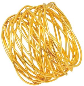 Anillos de Servilleta de Latón Antiguo en Tendencia, Accesorio de Mesa de Metal Martillado para Bodas, Cenas, Banquetes, Restaurantes, Hoteles y Hogares - Product Image 4