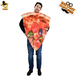Adultes et enfants performance alimentaire rôle <span class=keywords><strong>pizza</strong></span> Cosplay combinaison Costume tenue drôle pour adulte Halloween - Product Image 2