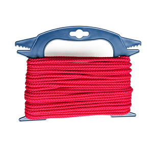 Corde tressée diamantée à <span class=keywords><strong>8</strong></span> brins, couleur personnalisée noir et orange, emballage en bobine courte, pour usage extérieur - Product Image 3