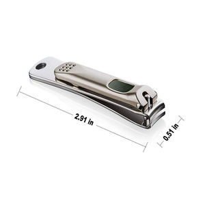 Coupe-ongles en acier inoxydable pour les ongles des doigts et des orteils, ongles épais, fournitures professionnelles pour barbiers et salons, outils de manucure et pédicure pour adultes - Product Image 2