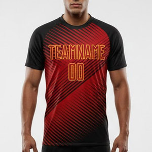 เสื้อกีฬาฟุตบอลผ้าระบายอากาศได้ดีเสื้อกีฬาน้ำหนักเบาสำหรับผู้เล่นมืออาชีพและทีมสโมสร - Product Image 3