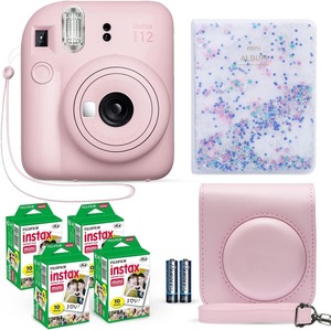 Cámara Instantánea Instax Mini 12 Color Blanco Arcilla + Paquete Económico de Película Fuji (40 Hojas) + Accesorios para Obturador + Estuche de Transporte - Product Image 3