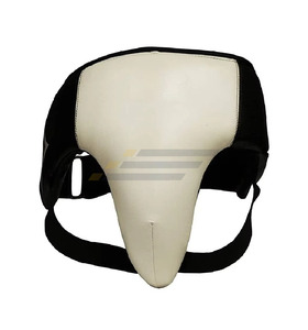Protector Inguinal de Cuero Antitranspirante con Logotipo, Estilo Moderno 2025, para MMA y Boxeo, Personalizable en Color/Talla/Logotipo - Product Image 1