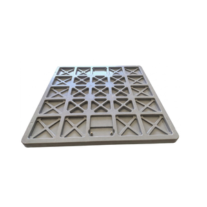 Couvercle de manhole carré en PRV durable 28 x 28 pouces, dessus solide, résistant aux UV, antidérapant, couvercle d'accès composite robuste pour usage de drainage HD - Product Image 3