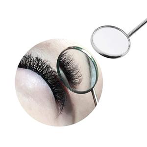 German Stainless Steel Wholesale Beauty Makeup Mirror with Hollow Handle for <b>Nail</b> and Finger Use Eyelash <b>Extension</b> Mirror Tools - Product Image 5