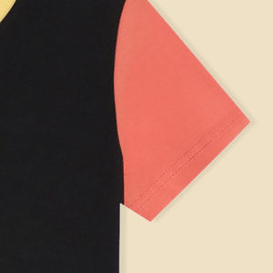 T-shirt pour garçons, léger, en coton, manches courtes, style décontracté, col rond, avec logo personnalisé - Product Image 3