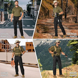 Solid Trader Classic Convertible Zip Breathable Fabric Premium Quality Modern Functional Streetwear Trousers <b>Cargo</b> Pants Unisex - Product Image 6