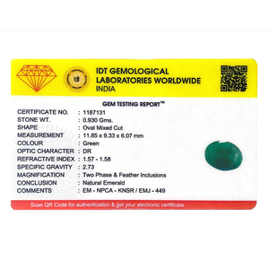 Esmeralda Ovalada Facetada Natural de 4.65 Ct, Gema Suelta para Joyería Fina - Product Image 4