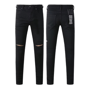 กางเกงยีนส์ทรงตรงผ้ายืดคุณภาพสูงแบรนด์แท้สำหรับผู้ชายจาก KSUBI รุ่น Medium Wash ทรงสลิมฟิต สไตล์ลำลอง - Product Image 2