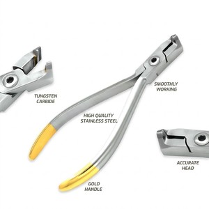 Pince coupante distale TC pour maintenir et couper les fils souples et durs – Instrument de coupe orthodontique dentaire - Product Image 1