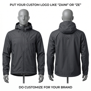 Chaqueta Softshell Premium para Hombre ZAINI, 220g, Poliéster, Azul Rey, Parche de Chenilla Personalizado, con Capucha, Resistente al Viento y Transpirable, para Otoño - Product Image 1