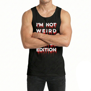 Custom Logo Men's Graphic Sublimation Tank <b>Top</b> Casual Urban Streetwear Sleeveless Shirt Wholesale Personalized Style Tank <b>Tops</b> - Product Image 5