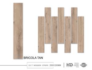 Elegantes Baldosas de Porcelana Vitrificada con Acabado Digital, 200X1200MM, Losetas Largas para Pisos, para Diseño de Interiores Arquitectónicos Modernos - Product Image 4