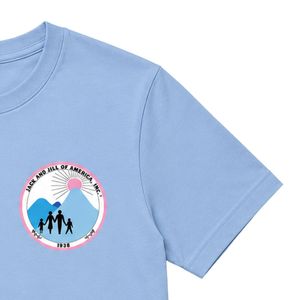 Camiseta Azul de Manga Corta con Cuello Redondo para Adolescentes, con Diseño Gráfico Pequeño en Vinilo, para la Escuela, Uso Diario, Ropa Cómoda para la Calle - Product Image 5