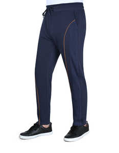 Pantalon de survêtement décontracté pour homme, coupe droite, motif personnalisé, en tissu peigné respirant et infroissable, vente en gros - Product Image 5