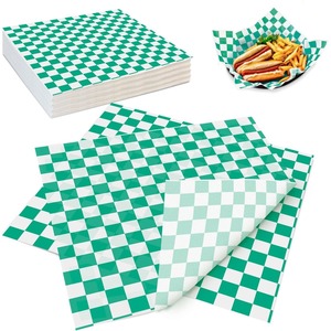 Custom <b>Freezer</b> Wax Coated Biodegradable Glassine Double-Sided Patty Paper Cookware Waterproof Microwave Safe - Product Image 3