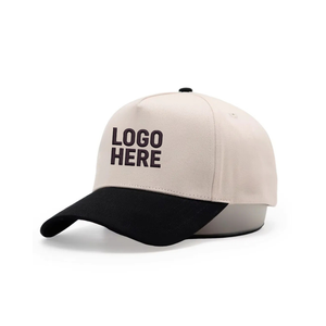 Gorra de Golf con Logotipo Bordado en 3D Personalizado, Tela Ligera que Absorbe el Sudor, Gorra de Dos Tonos con Cierre a Presión para Entrenamiento de Golf y Uso Diario - Product Image 1