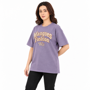 T-shirt 100 % coton de haute qualité, mode, avec logo personnalisé, 153 g, coupe oversize, col rond, manches courtes, pour hommes et femmes, sport, vente en gros - Product Image 1