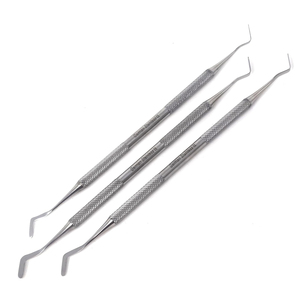 Kit de Instrumentos Restauradores para Obturaciones Dentales de Composite con Espátula Heidmann |   Cuchillo de Acero Inoxidable con Mango Ergonómico Antideslizante - Product Image 3