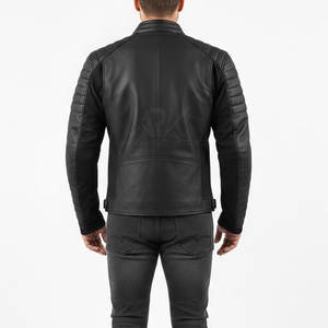 Chaqueta de Motociclista de Cuero para Hombre, la Más Vendida, Hecha a Medida, Chaqueta de Cuero para Motociclista 2026, Chaquetas de Diseño Personalizado de Alta Calidad - Product Image 4