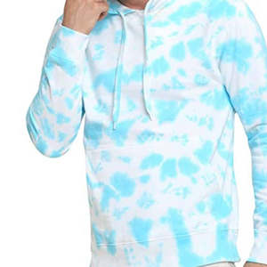 Sweat-shirt à capuche tie-dye surdimensionné en coton 100% French Terry, personnalisable, lavage à l'acide, vente en gros OEM pour hommes - Product Image 3