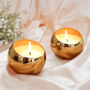Pot à bougie en verre cannelé rose avec couvercle, bougie parfumée en cire de soja de luxe, parfum d'ambiance pour la maison, cadeau de mariage, décoration - Product Image 4