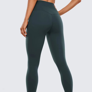 Leggings de Yoga para Mujer al por Mayor, Largos, de Spandex/Poliéster, Alta Calidad, Sólidos, Transpirables, Ligeros, Cintura Elástica, Gran Demanda - Product Image 2