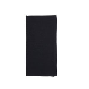 100% coton noir serviette fait à la main Style moderne Folk Rectangle Dirtproof Folk Style - Product Image 2