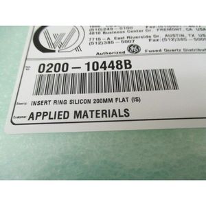 AMAT 0200-10448 ชุดอุปกรณ์ใส่ซิลิโคนริงในห้องเอ็ทช์ - อุปกรณ์และอะไหล่เซมิคอนดักเตอร์ระดับโลกที่เชื่อถือได้ - Product Image 1