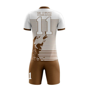 New Fashion Soccer Uniform Team Wear Cheap Prices Custom New Model Latest Top Unique Printing Sports Training Soccer Uniforms - Product Image 3