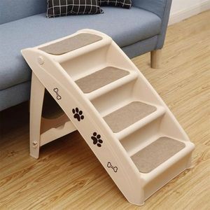 Rampe pliable pour chien Tan, escalier, marches, meubles et accessoires pour animaux de compagnie de qualité supérieure - Product Image 1