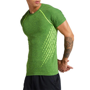 Camiseta con Logotipo Personalizado, 100% Algodón, para Gimnasio, Fitness, Entrenamiento, Lisa, para Hombre, Nueva Moda, Buena Calidad - Product Image 1