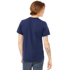T-shirt pour homme confortable à col rond, coupe classique, 100% coton, décontracté, uni, respirant, séchage rapide - Product Image 2