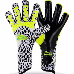 Guantes de Portero de Fútbol de Látex al por Mayor, Diseño de Palma Reforzada, Agarre Duradero, Protección para los Dedos, Entrenamiento y Partidos de Fútbol - Product Image 5