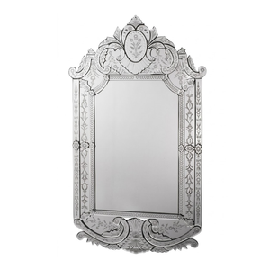 Espejo de Pared Barroco Veneciano Vintage |   Adorno Decorativo de Estilo Antiguo Ornamentado de Lujo |   Espejo para Decoración del Hogar, Dormitorio y Sala de Estar - Product Image 1