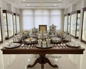 หม้อตุ๋นสเตนเลสสตีลคุณภาพพรีเมียมขายดี ผิวเงาขัดมัน ลายตอกแบบหรูหรา ยี่ห้อรัฟโฟนี สำหรับครัว - Product Image 4