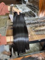 PRODUIT MEILLEURE VENTE mèches droites vierges Remy vietnamiennes cheveux bruts donneur unique peut décolorer prix de gros
