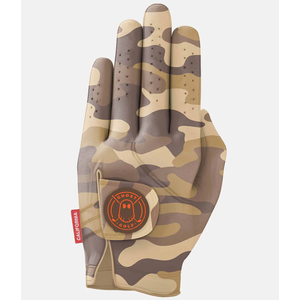 Golf <b>Glove</b> Reinforced Leather Palm Breathable Stretch Fabric Professional Golf outdoor Sports Activities anti-slip <b>grip</b> CAMO - Product Image 1